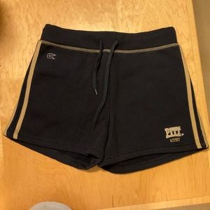 Pitt Logo Embroidered Athletic Shorts NWT  - Medium